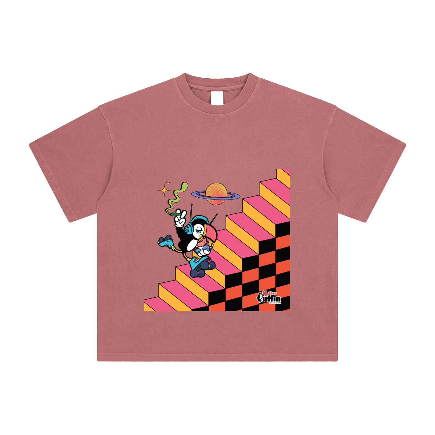 Enzyme Washed T-Shirt