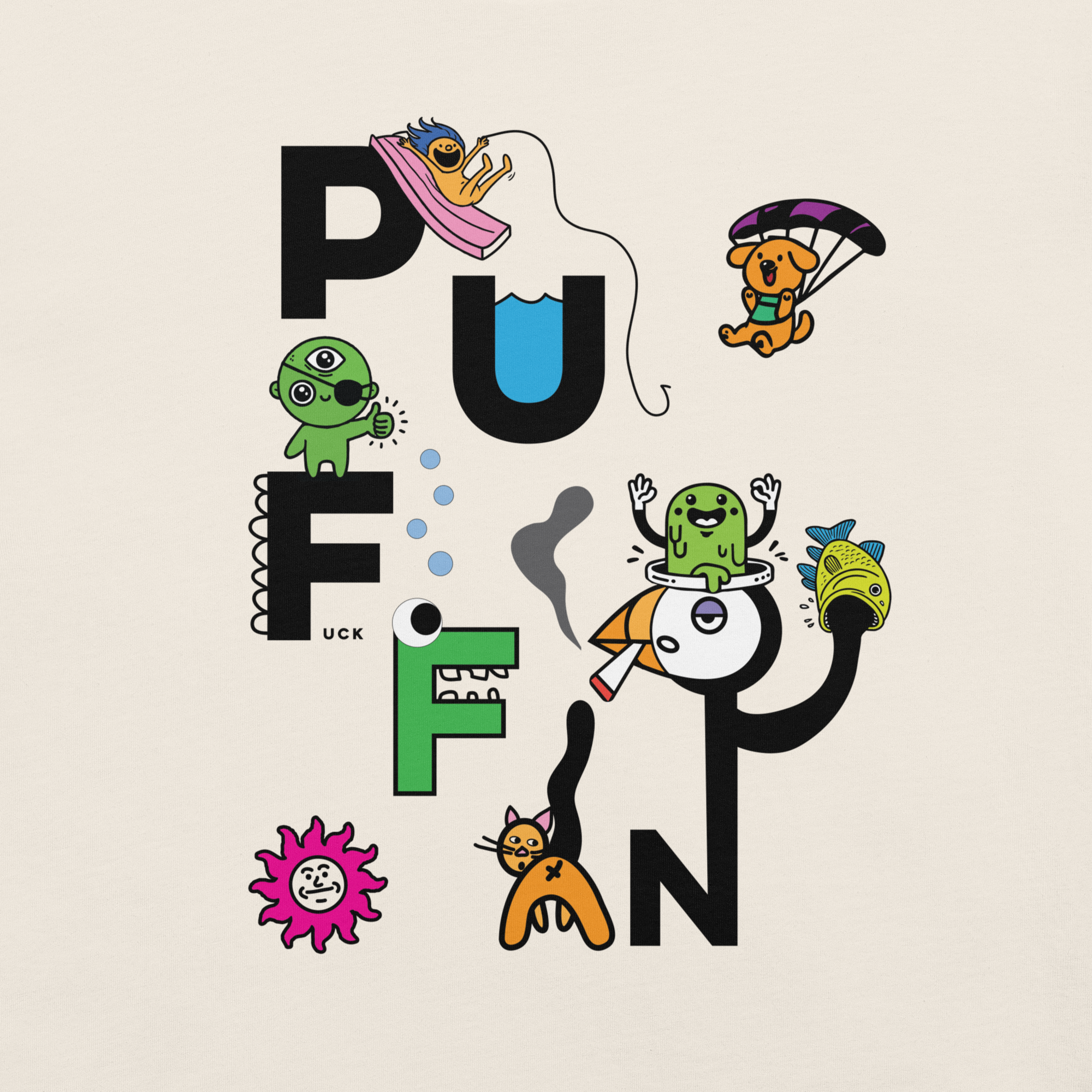 The PUFFIN Chaos Tee